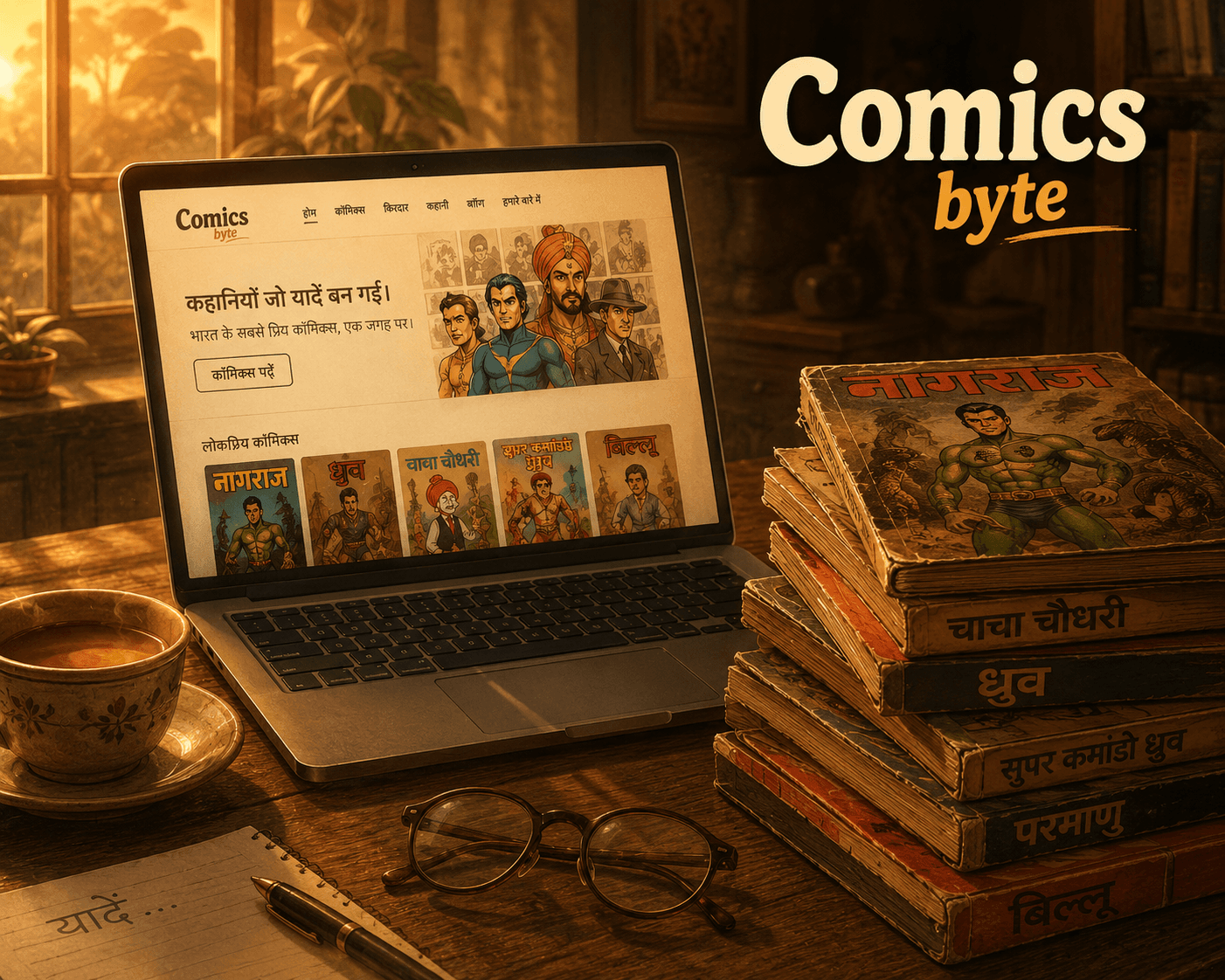 Comics Byte: The Website Keeping India's Comic-Book Memory Alive