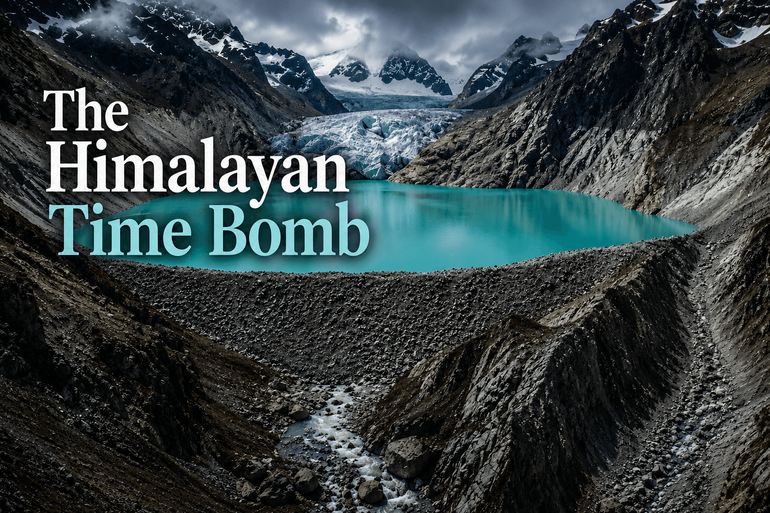 The Mountain Lakes That Are Turning Into Time Bombs