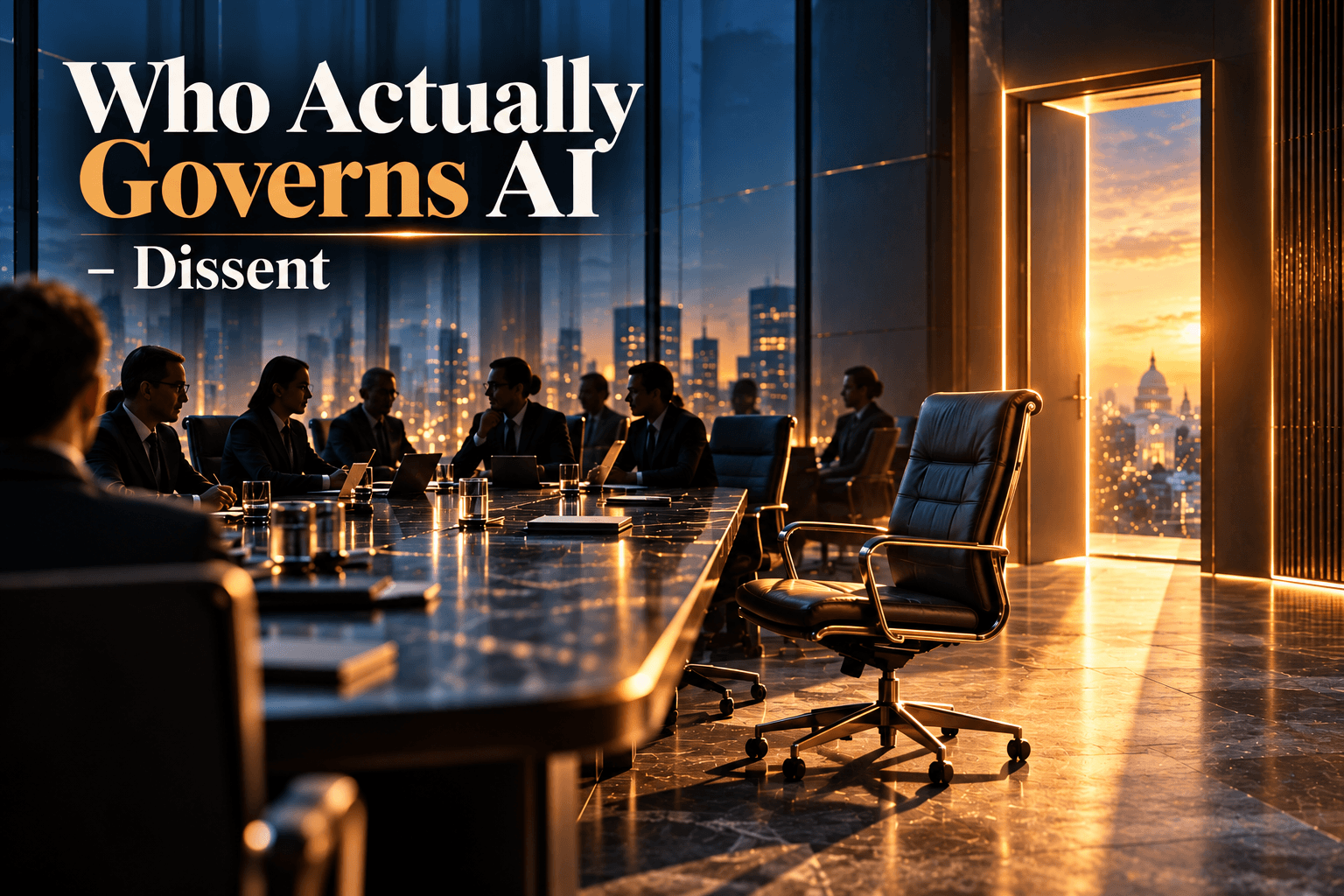 Who Actually Governs AI: Part 5 - Dissent