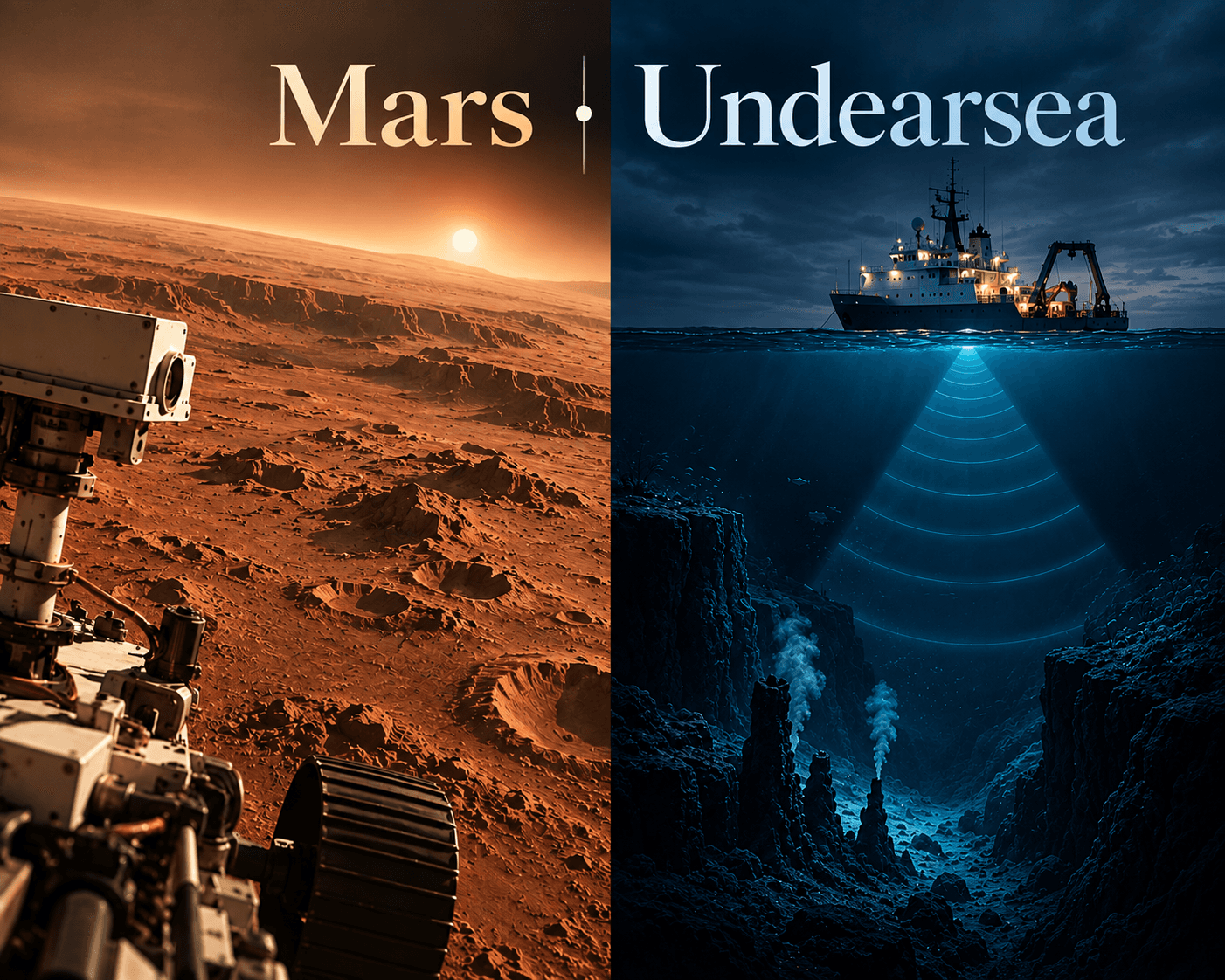 We've Mapped More of Mars Than Our Own Seafloor