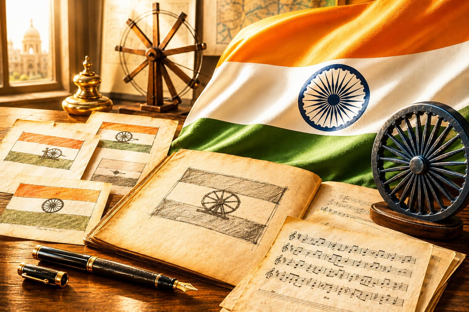How India Designed Its National Identity: The Story Behind the Flag and Anthem