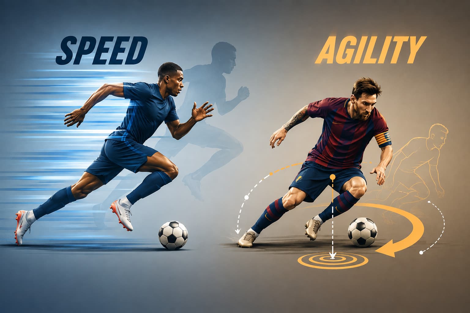 Why Messi Never Needed to Be the Fastest Player on the Pitch
