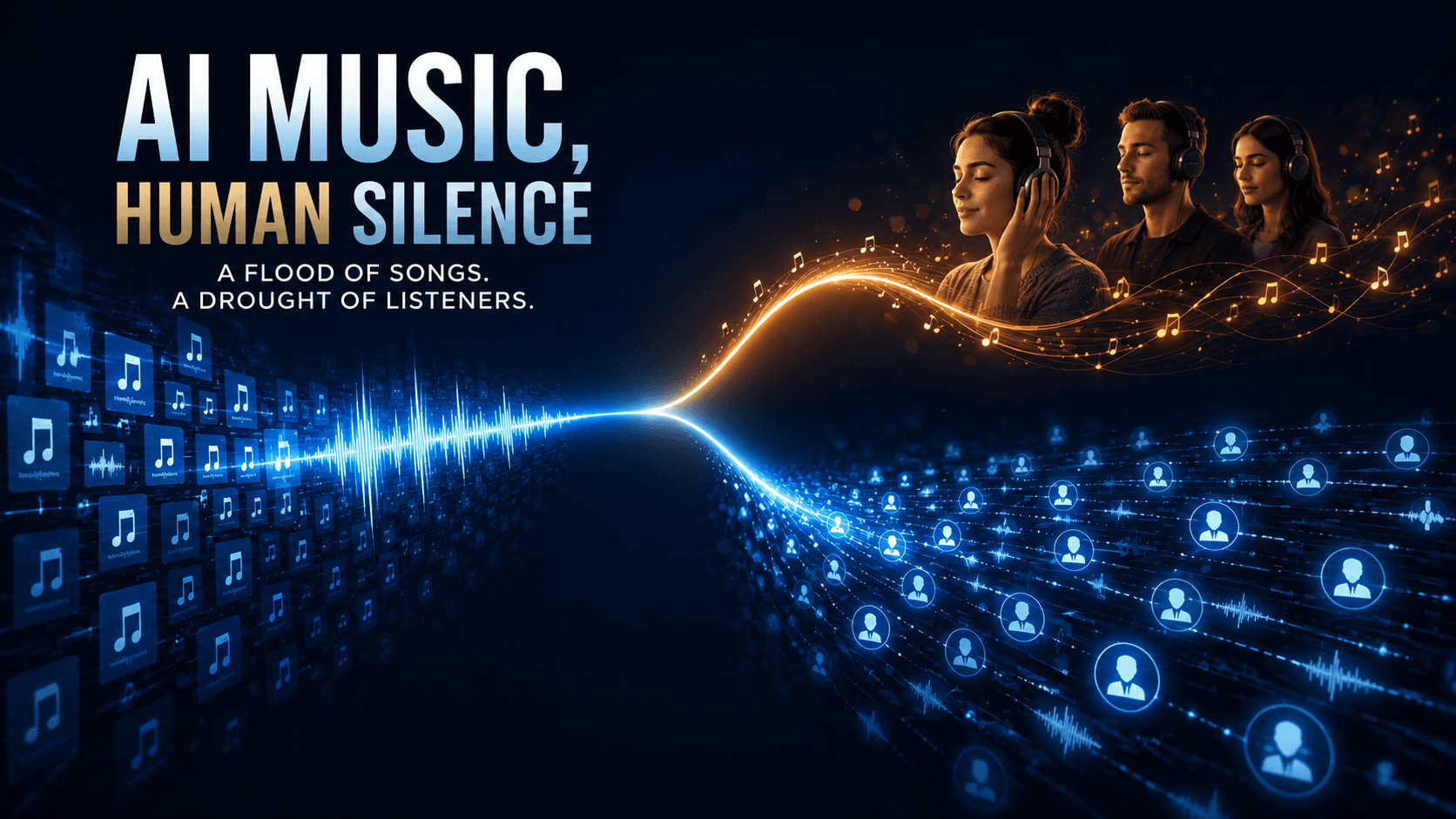 AI Songs Are Flooding Streaming Services, and Almost Nobody’s Listening