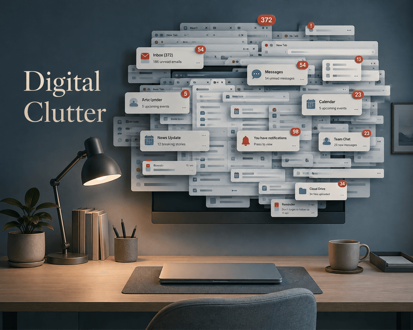Digital Clutter Is the Version Nobody Is Cleaning