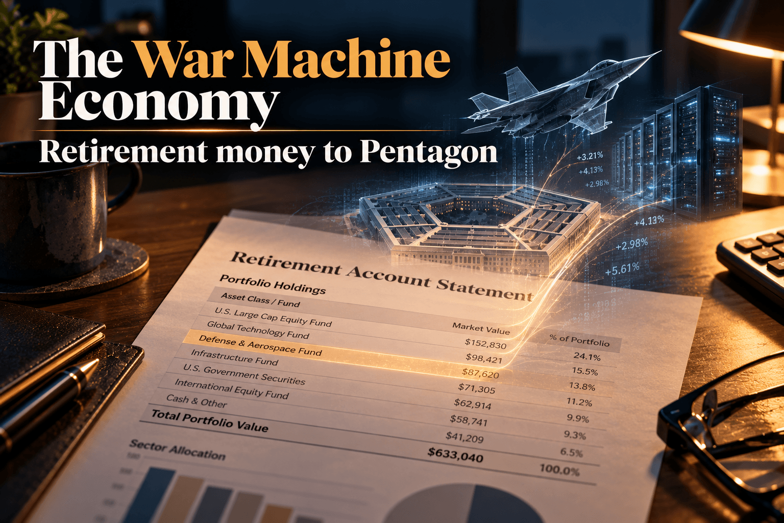 The War Machine Economy, Part 5: The Hidden Stake Already in Your 401(k)